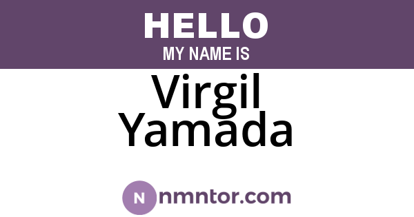 Virgil Yamada