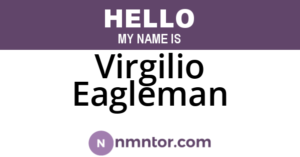 Virgilio Eagleman