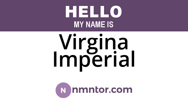 Virgina Imperial