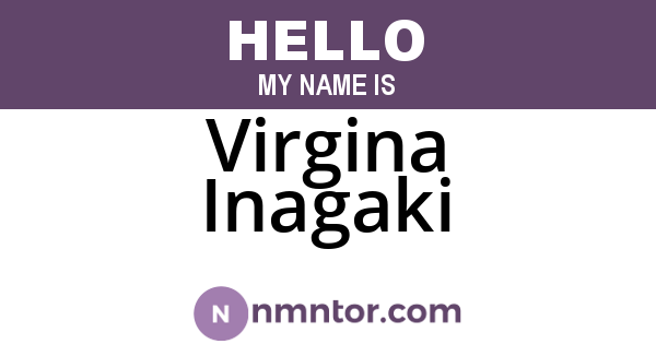 Virgina Inagaki