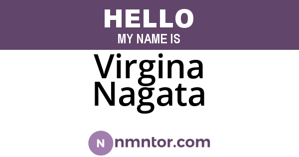 Virgina Nagata