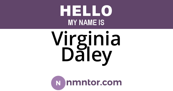 Virginia Daley
