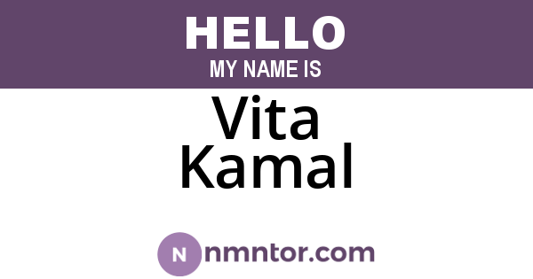 Vita Kamal