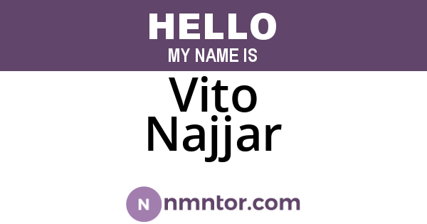 Vito Najjar