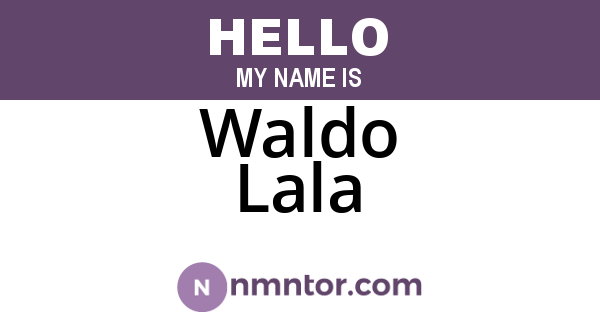 Waldo Lala