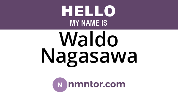 Waldo Nagasawa