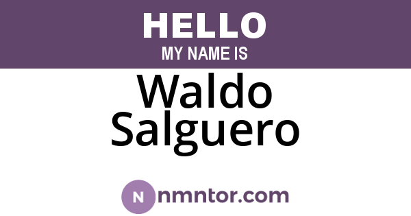 Waldo Salguero