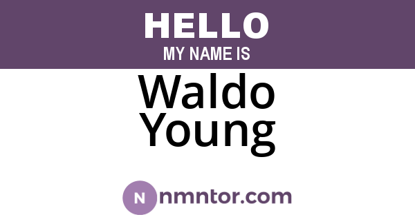 Waldo Young