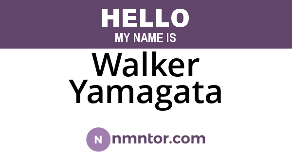 Walker Yamagata