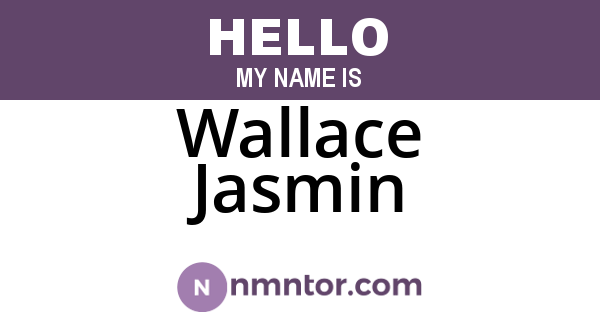 Wallace Jasmin