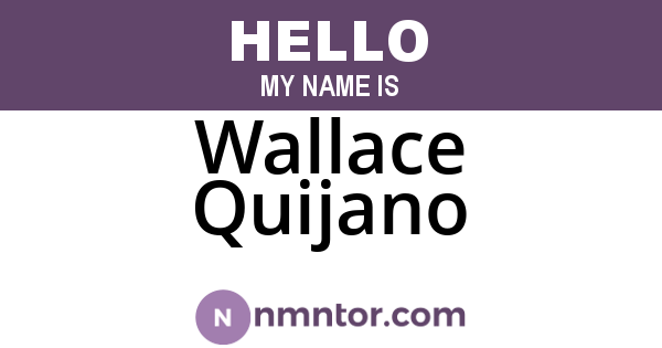 Wallace Quijano