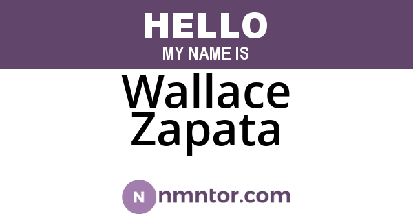 Wallace Zapata
