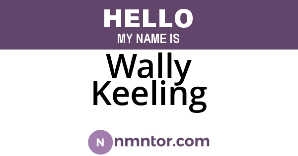 Wally Keeling
