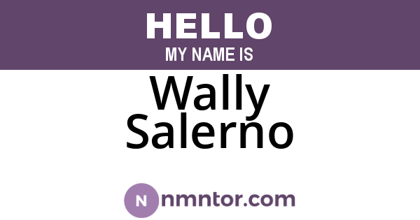 Wally Salerno