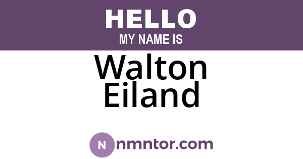 Walton Eiland