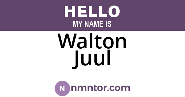 Walton Juul