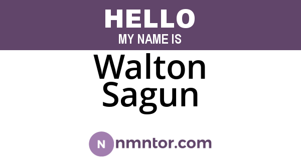 Walton Sagun