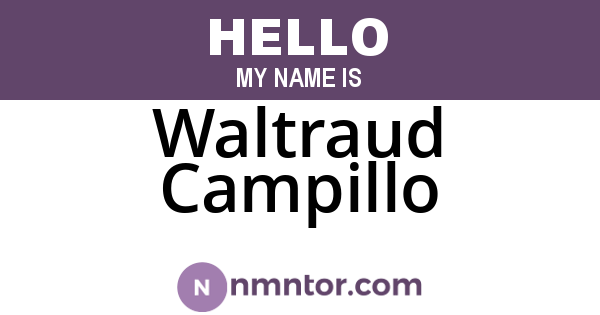 Waltraud Campillo