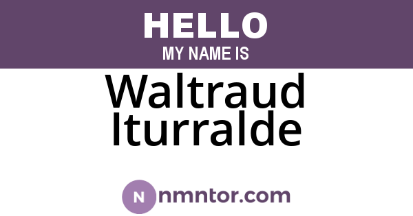Waltraud Iturralde