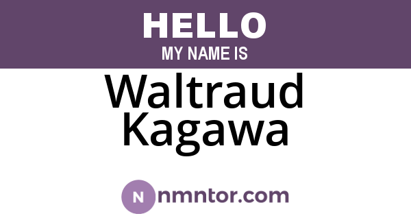Waltraud Kagawa