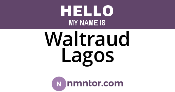 Waltraud Lagos