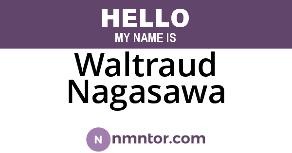 Waltraud Nagasawa
