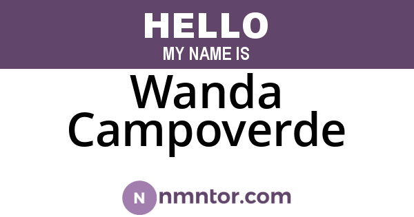 Wanda Campoverde