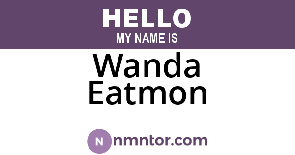 Wanda Eatmon