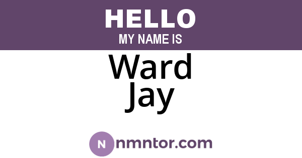 Ward Jay