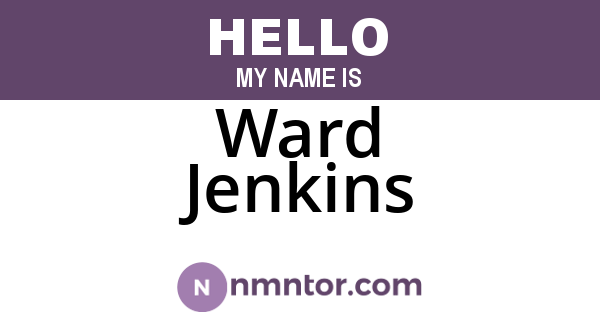 Ward Jenkins