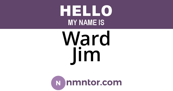 Ward Jim