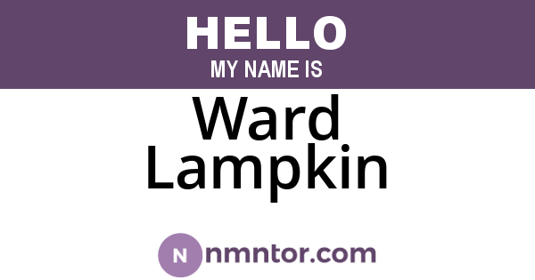 Ward Lampkin