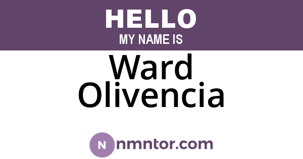 Ward Olivencia