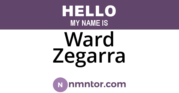 Ward Zegarra