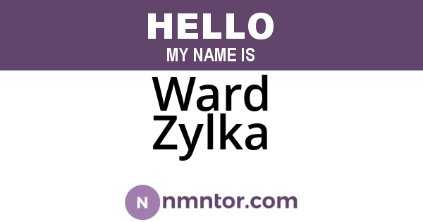Ward Zylka