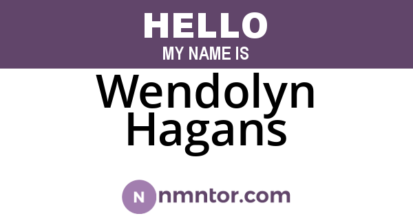 Wendolyn Hagans