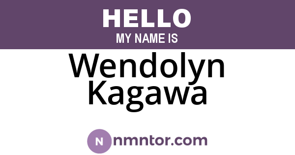 Wendolyn Kagawa