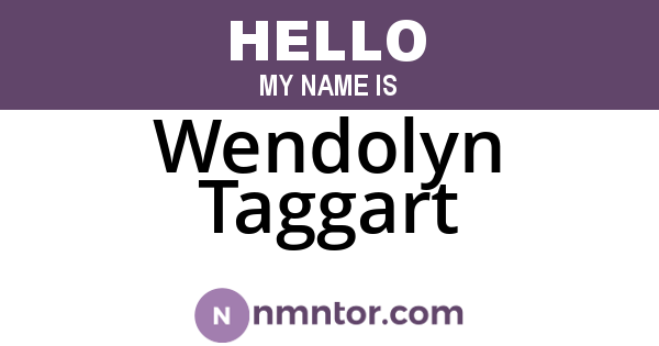 Wendolyn Taggart