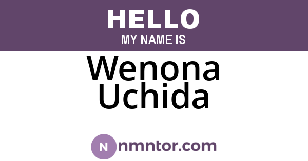 Wenona Uchida