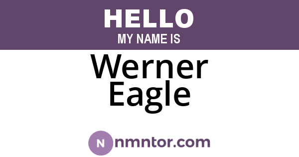 Werner Eagle