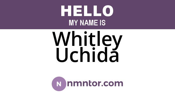 Whitley Uchida