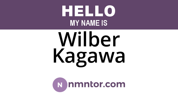 Wilber Kagawa