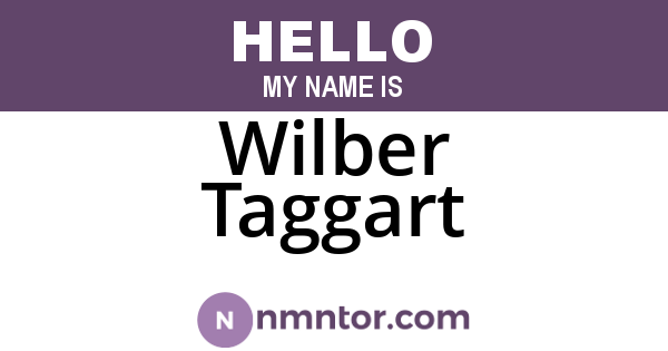 Wilber Taggart