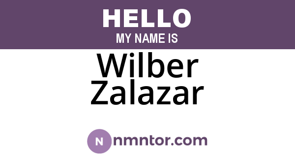 Wilber Zalazar