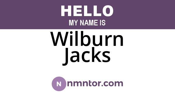 Wilburn Jacks
