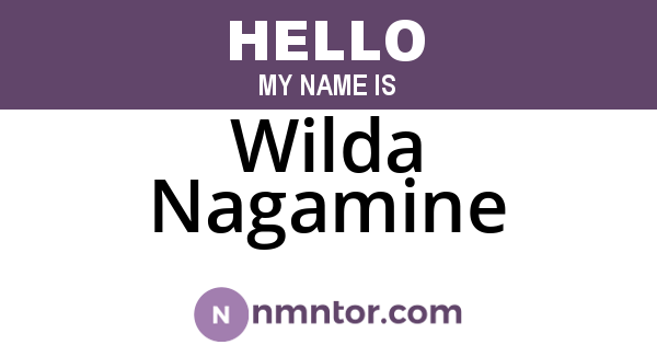 Wilda Nagamine