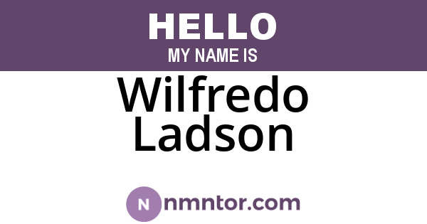Wilfredo Ladson