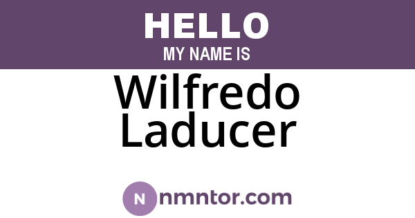 Wilfredo Laducer
