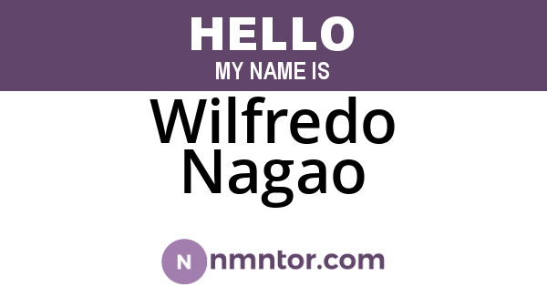 Wilfredo Nagao