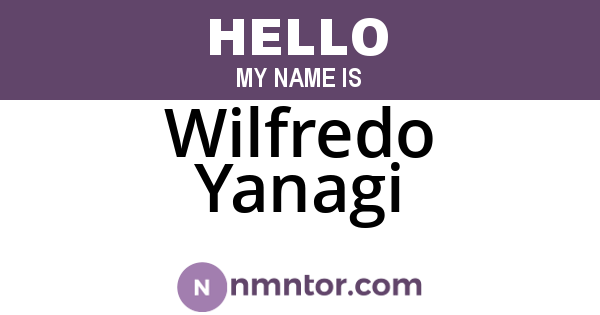 Wilfredo Yanagi